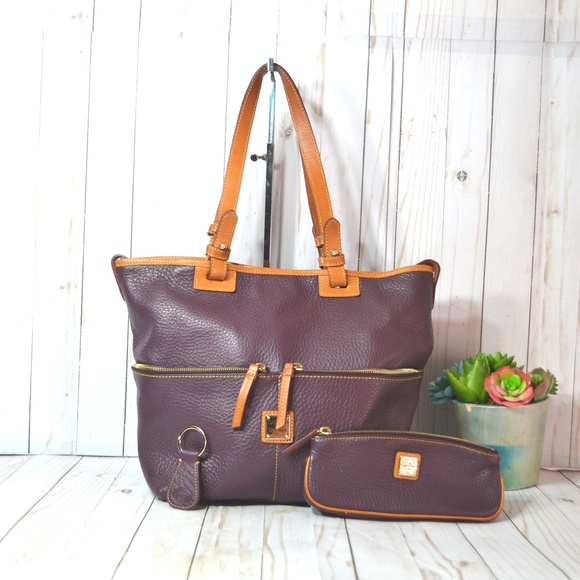 Dooney & Bourke Handbags - Dooney & Bourke Pebble Grain Double Satchel Bundle